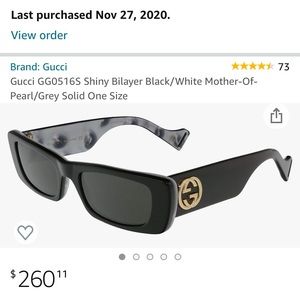Gucci sunglasses GG516S Black